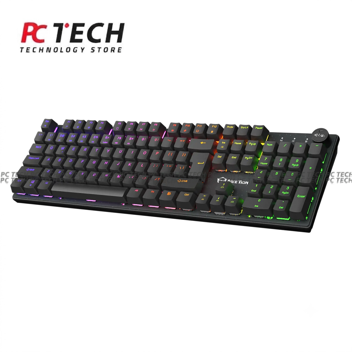 MEETION MK009 Pro RGB Hot-Swap Mechanical Keyboard Red Switch