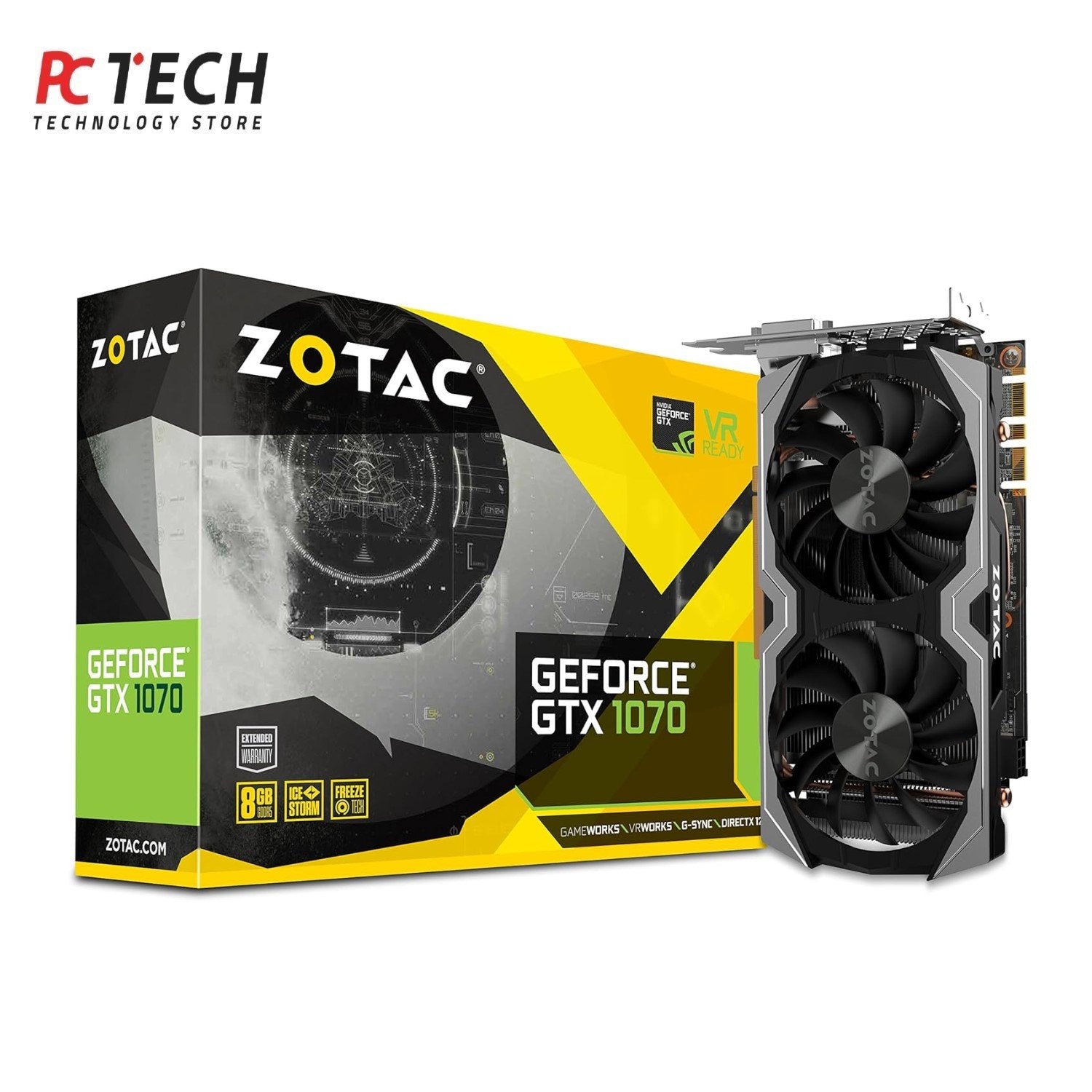 ZOTAC GeForce GTX 1070 Mini 8GB GDDR5 | TRAY VERSION