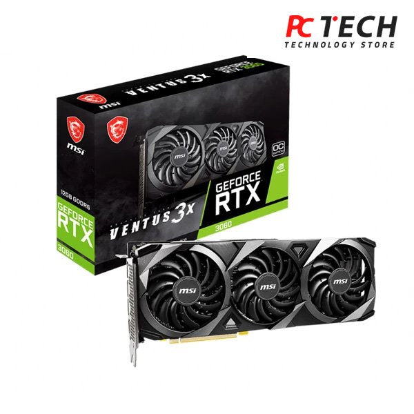 MSI GeForce RTX 3060 Ventus X3 OC 12GB GDDR6