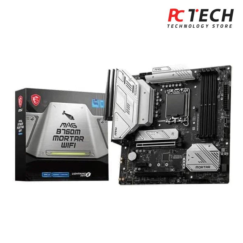 MSI MAG B760M Mortar WiFi Gaming Motherboard
