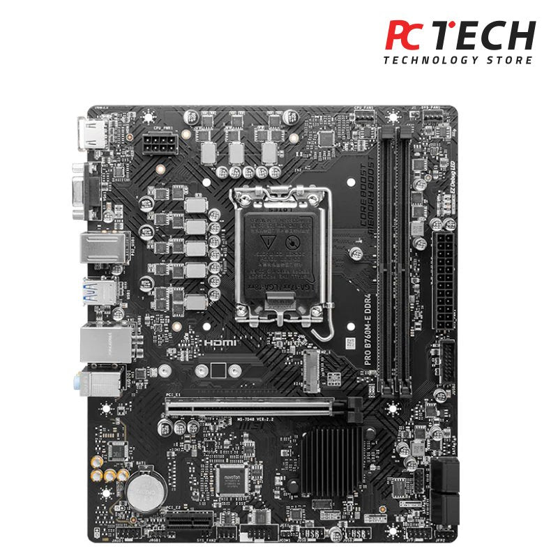 MSI PRO B760M-E DDR4 Motherboard