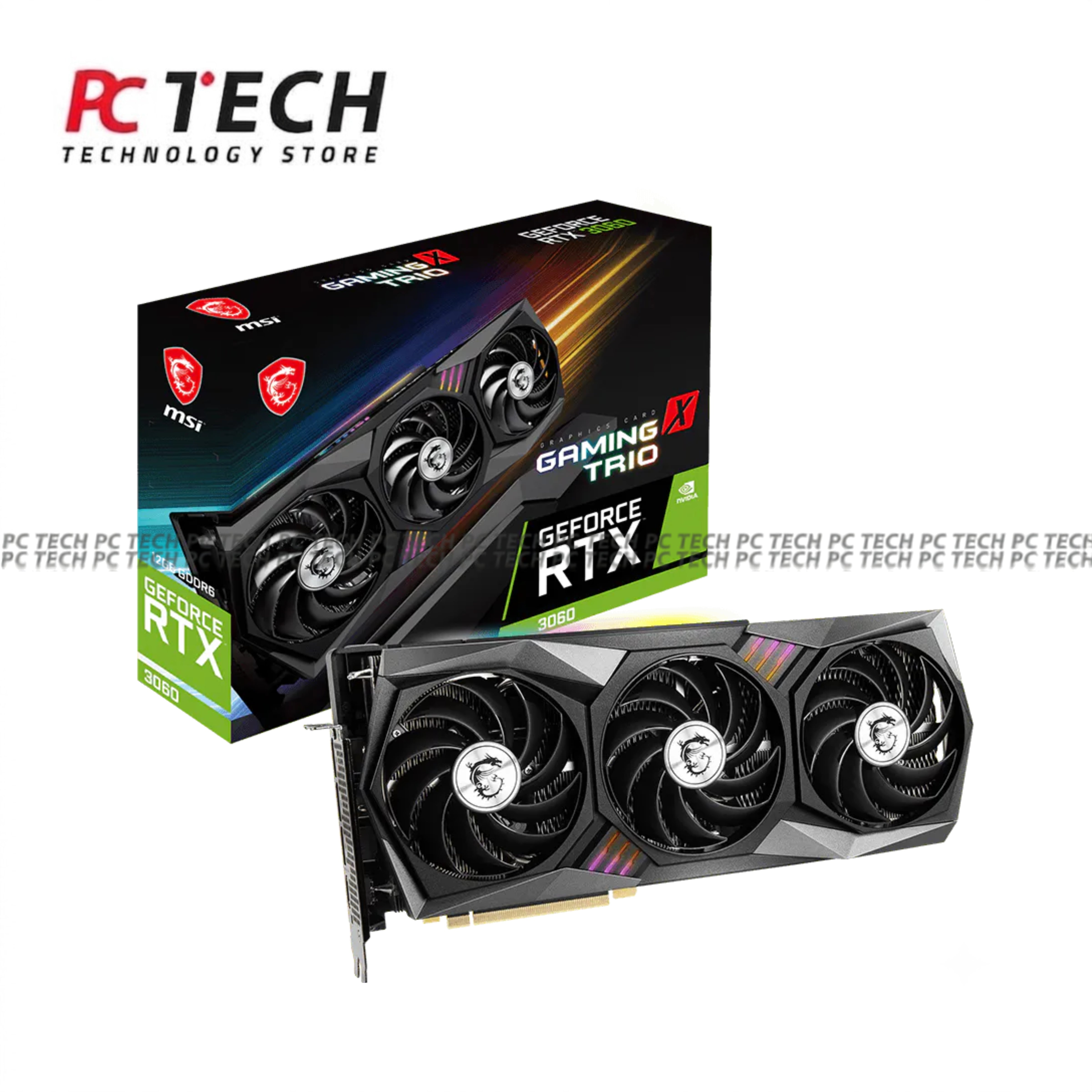 MSI GeForce RTX 3060 Gaming X Trio 12GB GDDR6 | Box Version