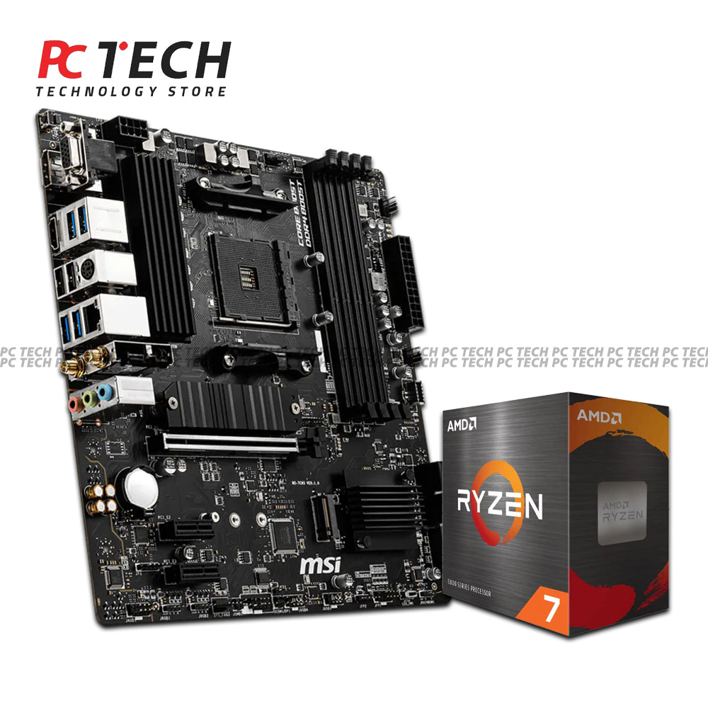 Gaming PC Bundle – AMD Ryzen 7 5700X + MSI B550M PRO-VDH WIFI