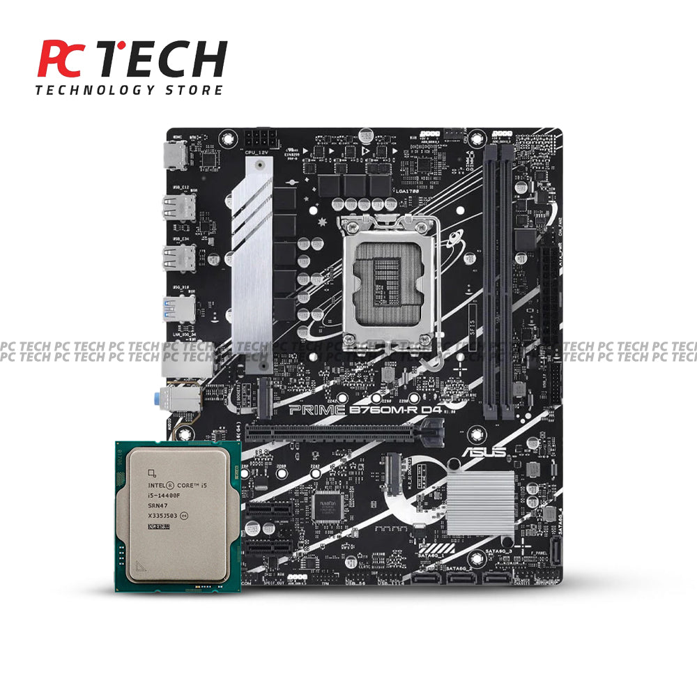 Gaming PC Bundle – Intel Core i5 14400F + ASUS PRIME B760M-R