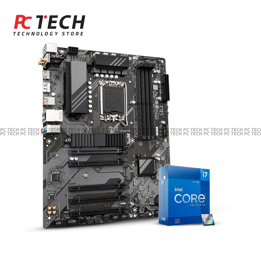 Gaming PC Bundle – Intel Core i7 12700KF + Gigabyte B760 DS3H AX D5