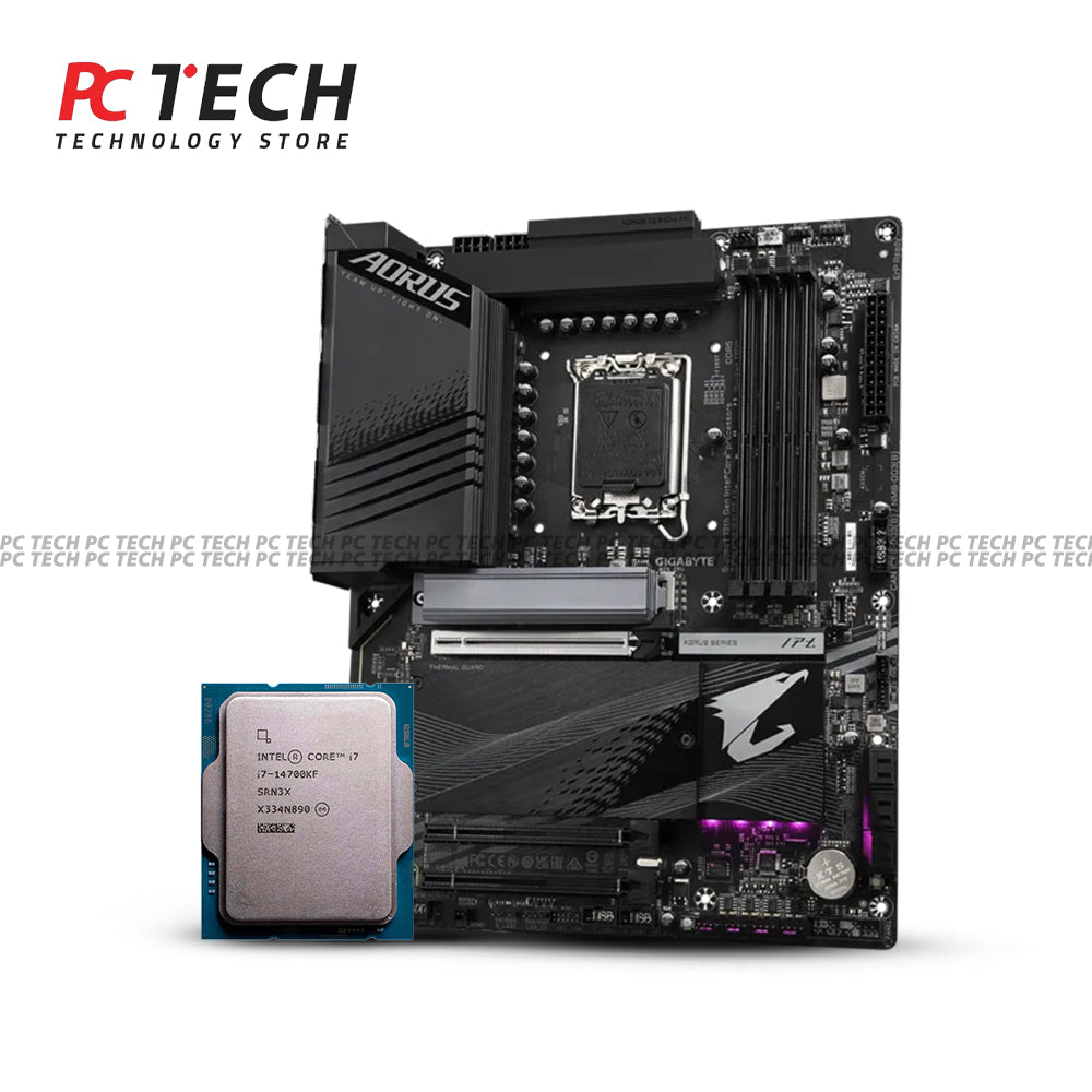 Gaming PC Bundle – Intel Core i7 14700KF + Gigabyte AORUS Elite Z790 AX D5