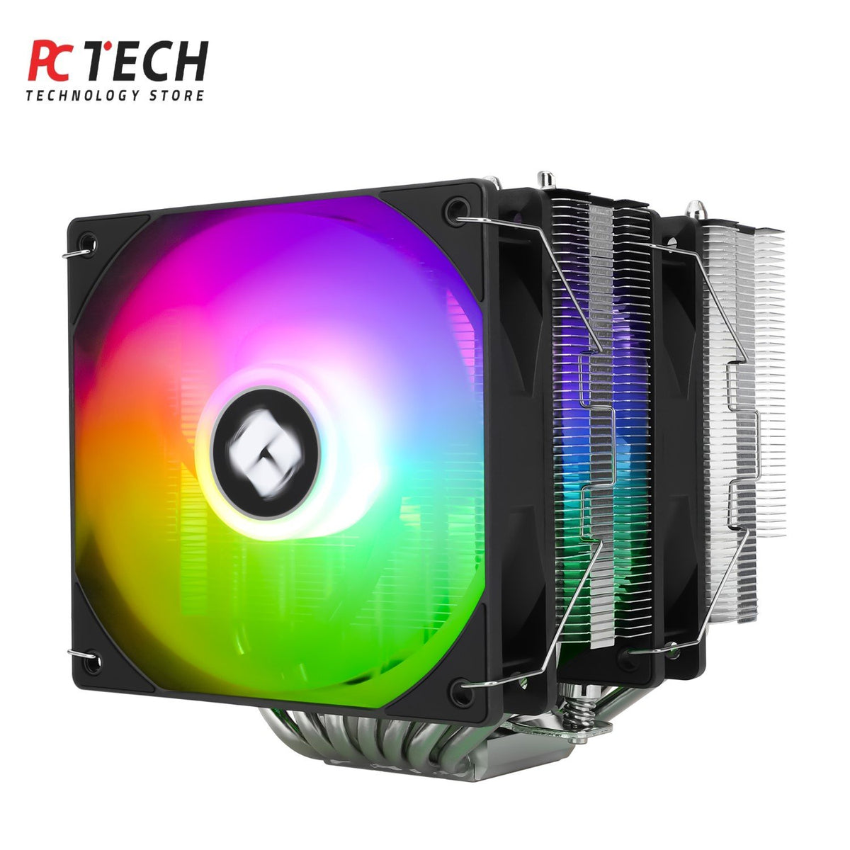 Phantom Spirit 120 SE ARGB Black PC Case Fan – Silent Cooling & RGB