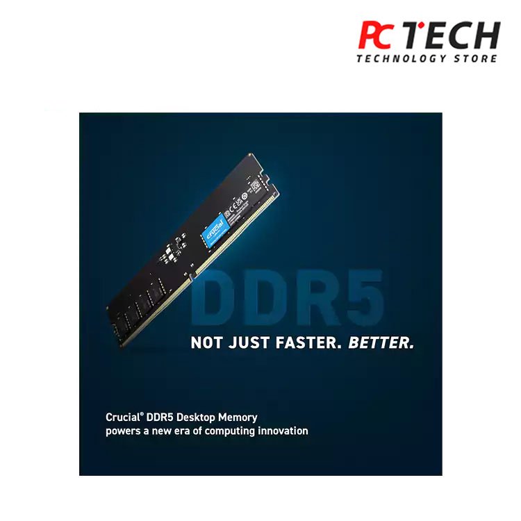 RAM Crucial 16GB 4800 MHz PC DDR5