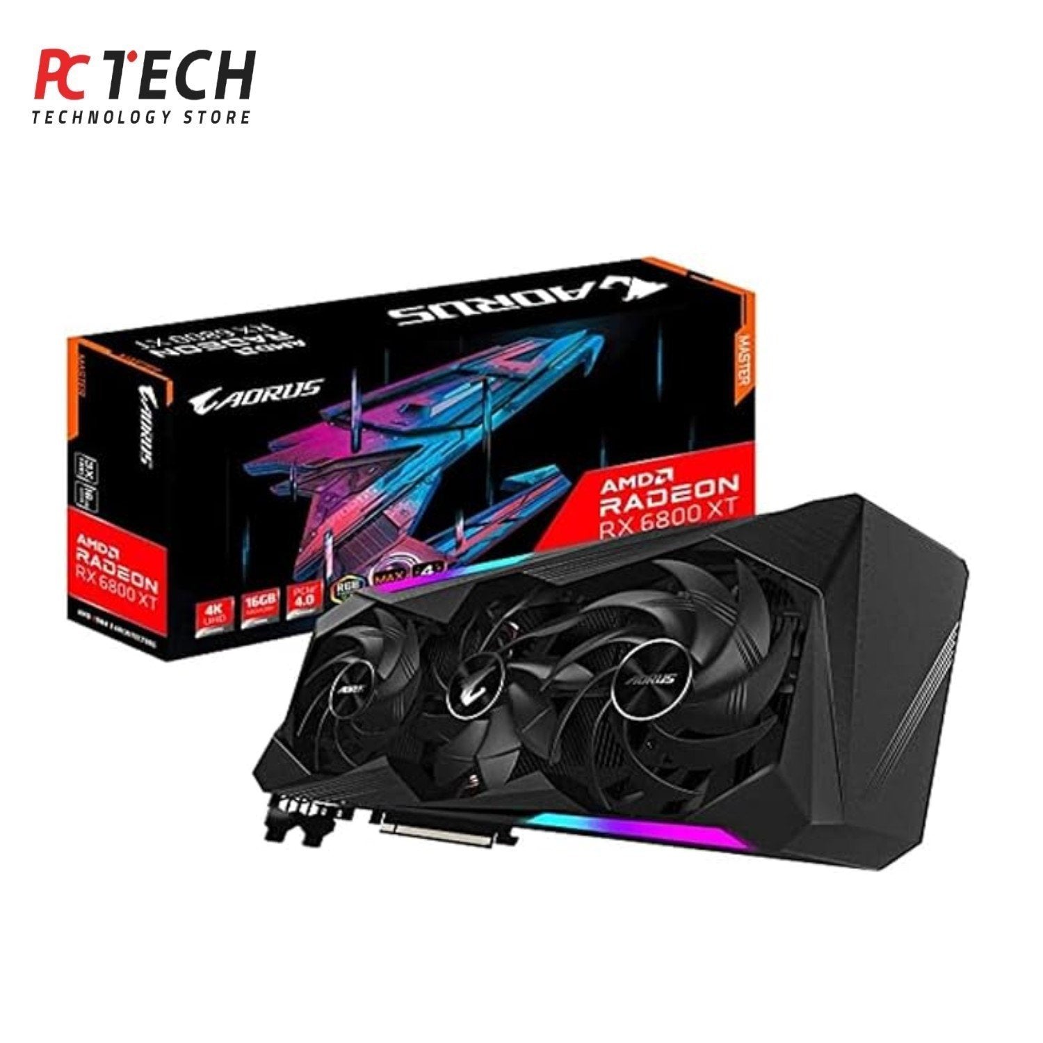 Gigabyte AORUS Master RX 6800 XT 16GB Graphics Card | TRAY VERSION