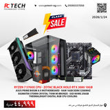 Gaming PC Ryzen 7 5700X with ZOTAC RTX 3080 Black Holo 10GB – 16GB RAM, NVMe SSD