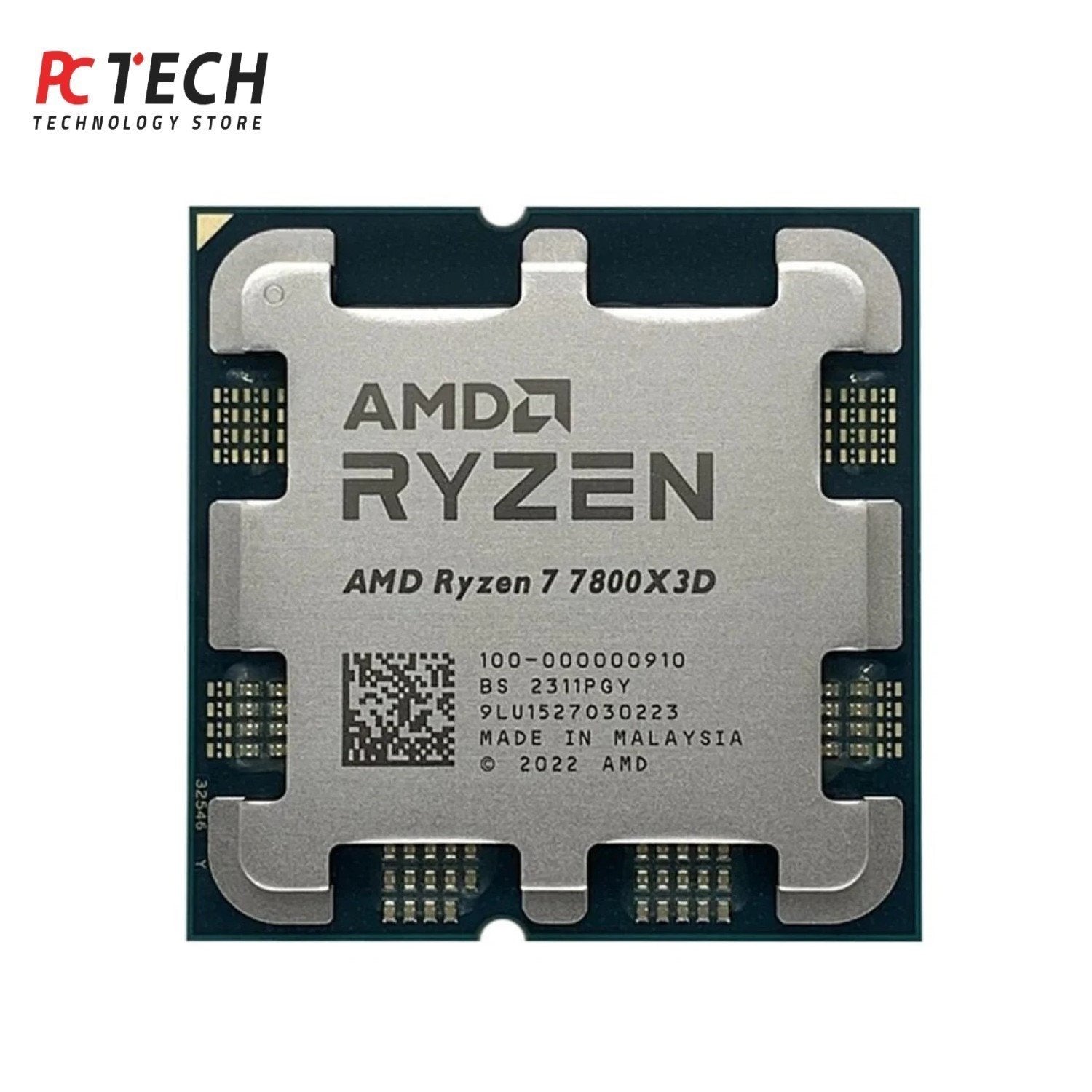 AMD Ryzen 7 7800X3D Processor – 8 Cores, 16 Threads | Tray Version (No Cooler)