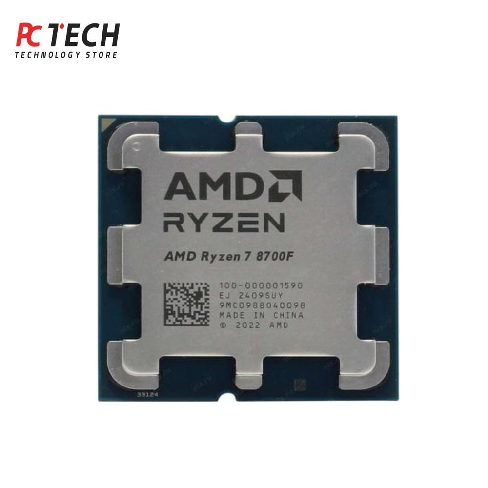 AMD Ryzen 7 8700F 8-Core CPU | Tray Version with Stock Cooler