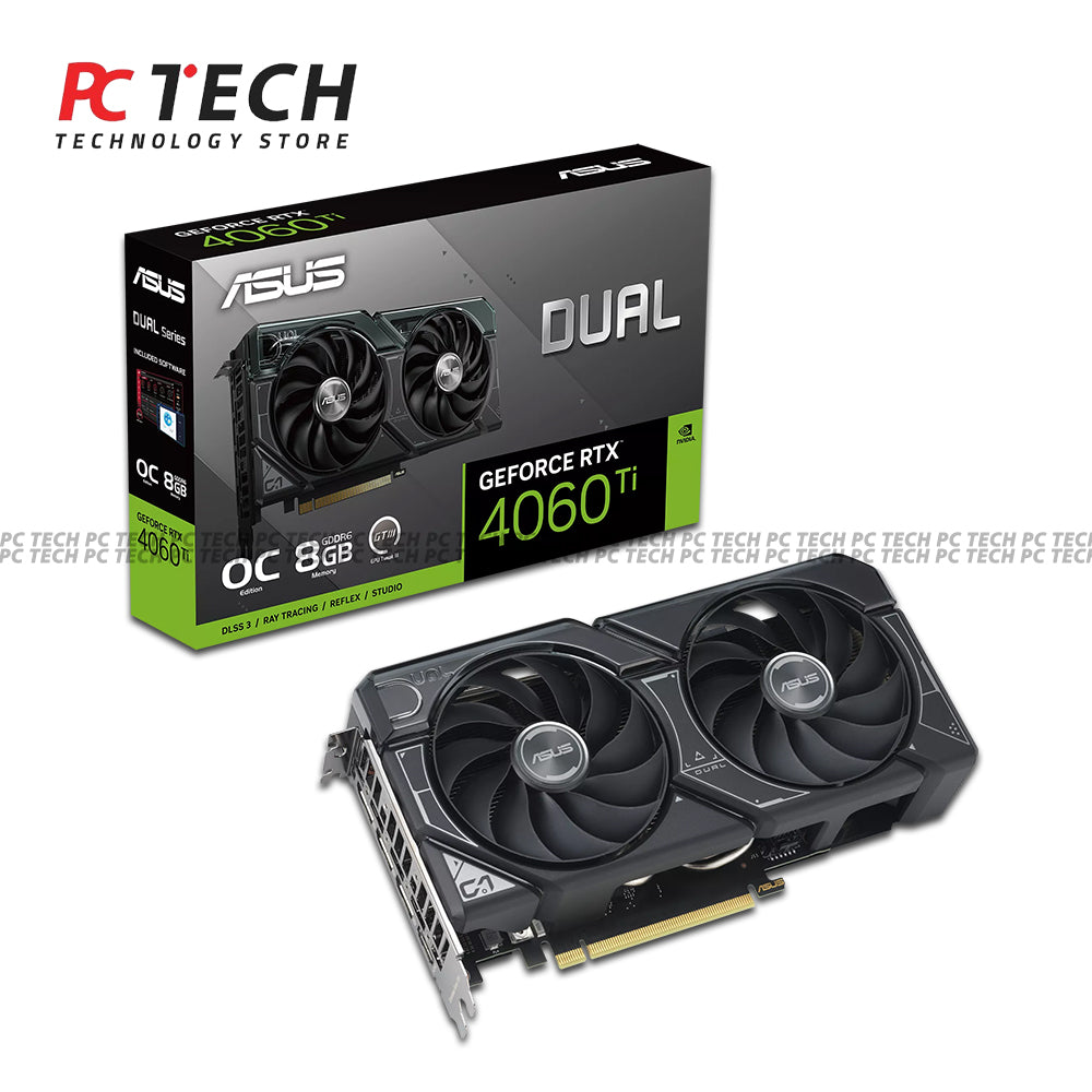 ASUS Dual RTX 4060 Ti 8GB Graphics Card | BOX