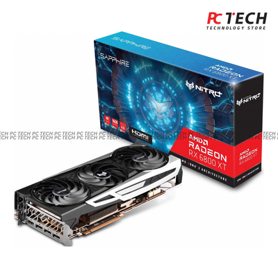 SAPPHIRE NITRO+ Radeon RX 6800 XT 16GB Triple Fan | Box