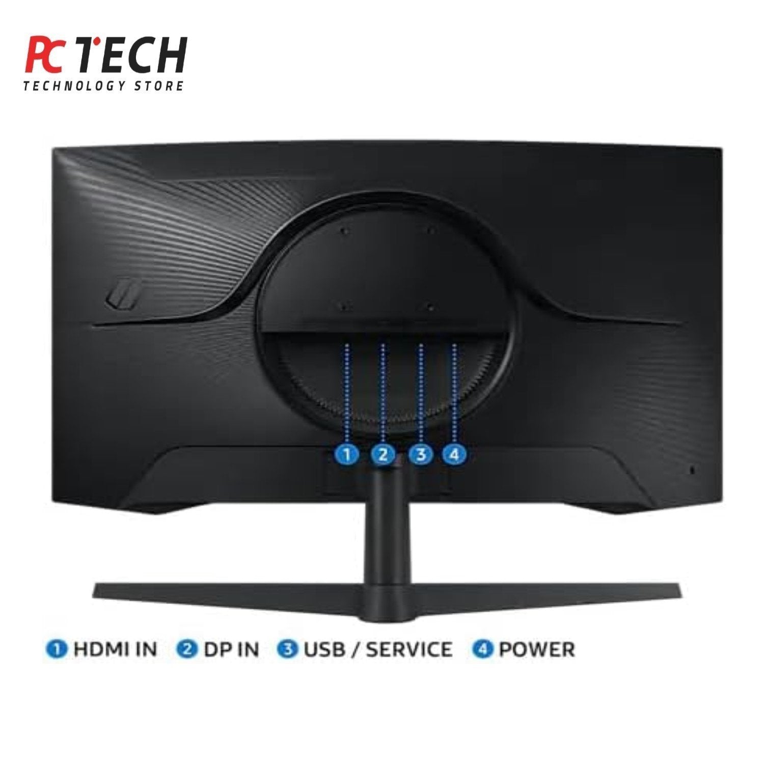 Samsung Odyssey G5 32" 2K 144Hz Gaming Monitor – Tray