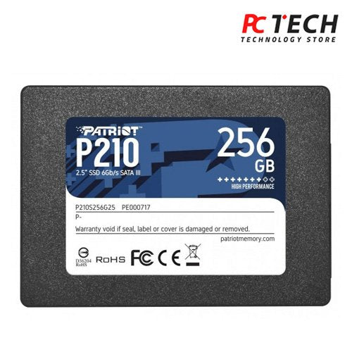 SSD Patriot P210 256GB 2.5 SATAIII