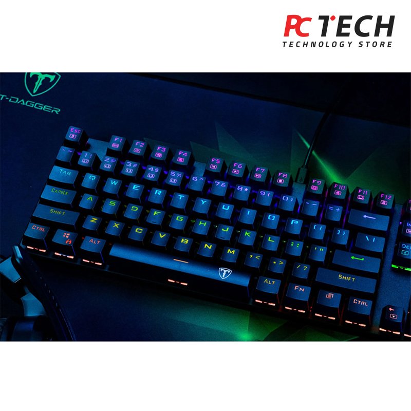 T-DAGGER TGK313 Gaming Mechanical Keyboard (Blue Switch)