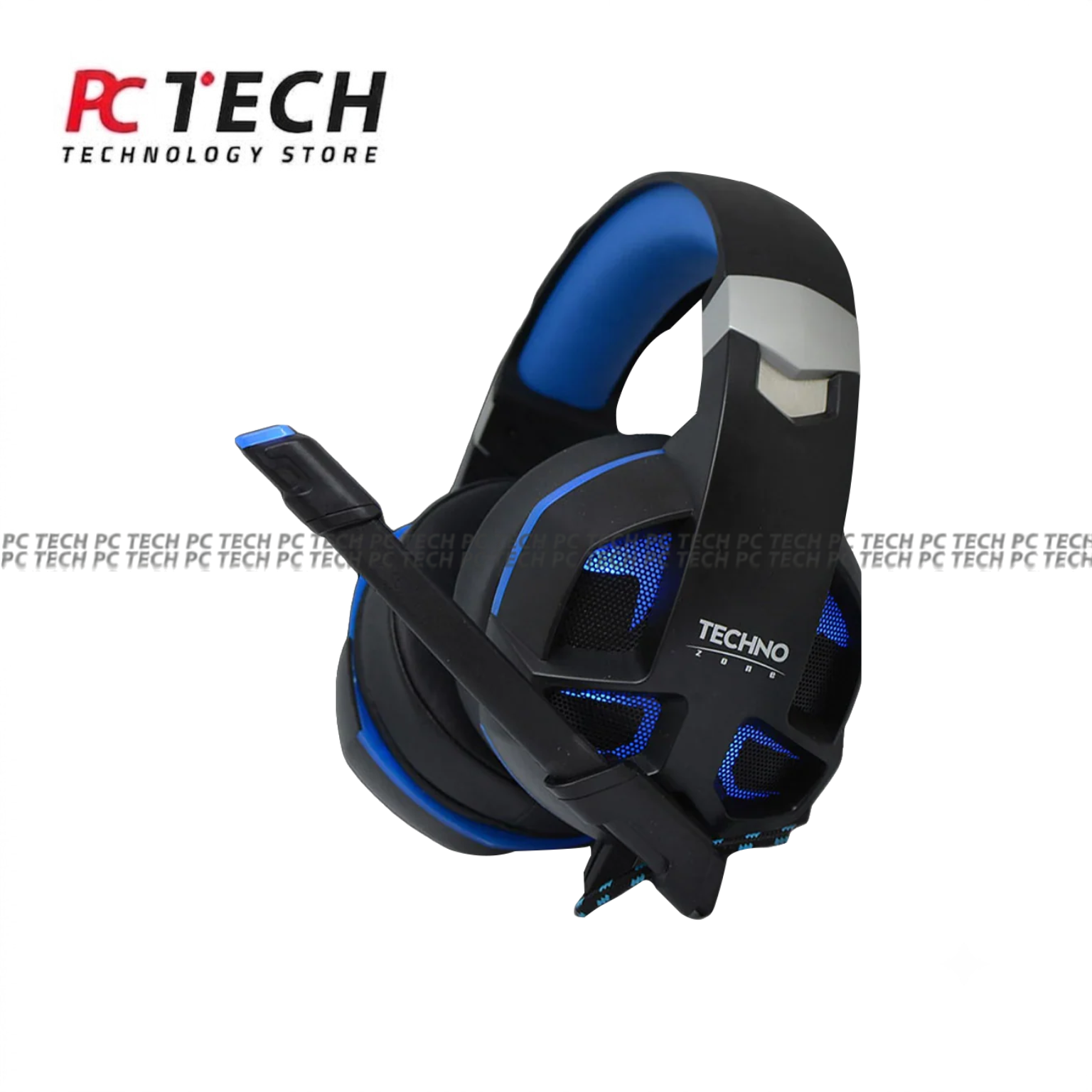 TechnoZone K-60 7.1 USB Gaming Headset Black