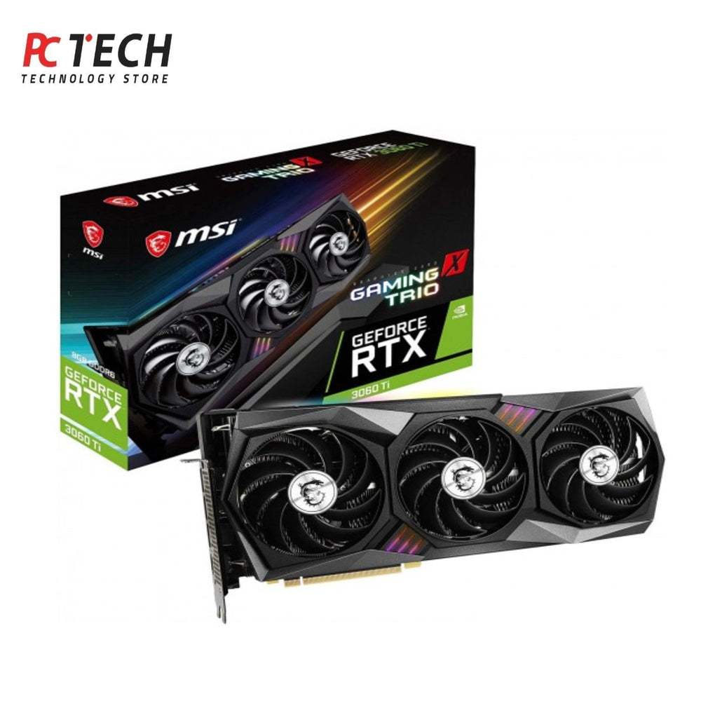 MSI GeForce RTX 3060 Ti GAMING X TRIO 8GB –  Box Version