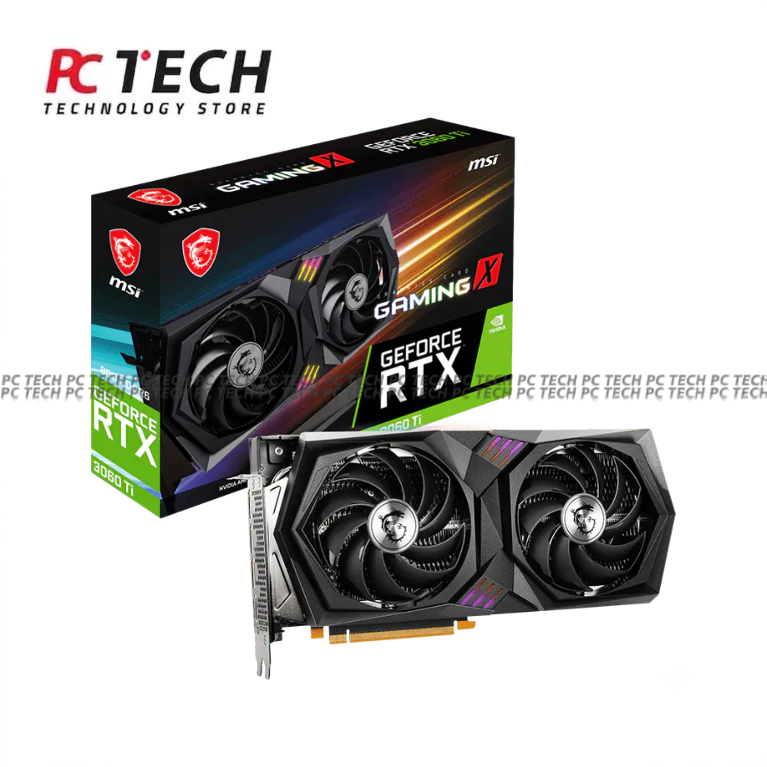MSI GeForce RTX 3060 Ti GAMING X 8GB GDDR6 | Box Version