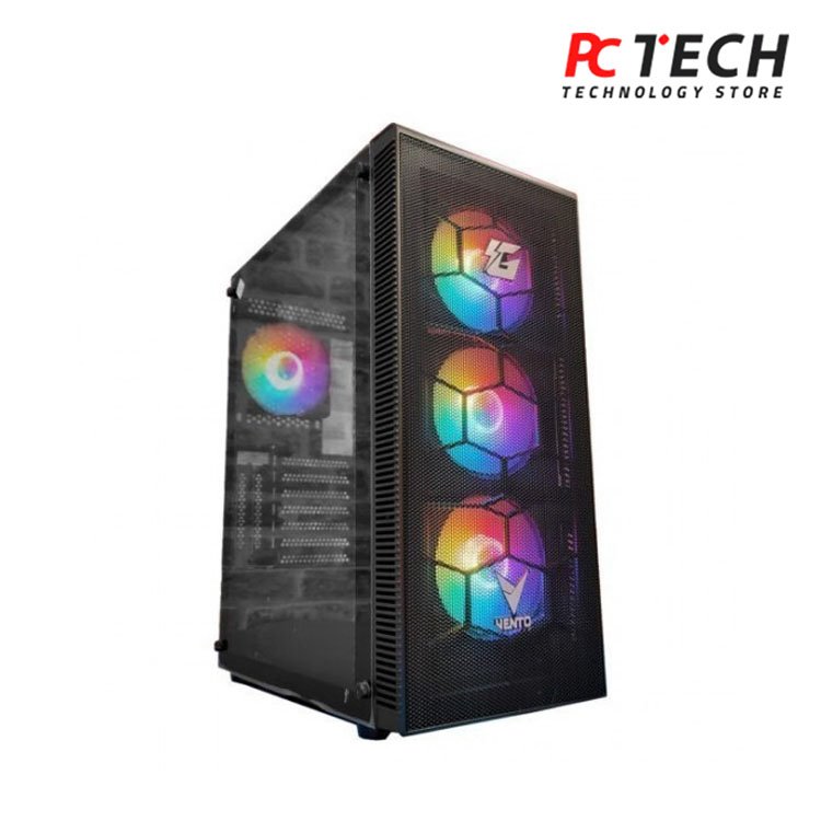Vento VG11A Gaming Mid-Tower Case + FSP 650W 80+ Bronze PSU