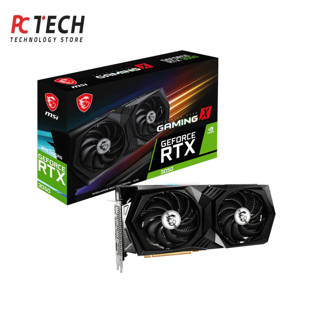 MSI GAMING X GeForce RTX 3050 8GB | TRAY Version