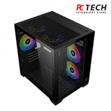 XIGMATEK Aqua M 5-FAN Argb Micro Tower Case