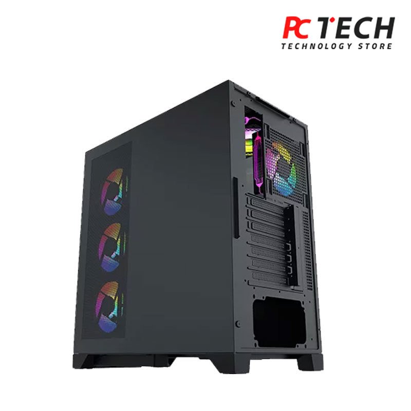 XIGMATEK Endorphin Ultra 5-FAN Argb Mid Tower Case With Type-C Port