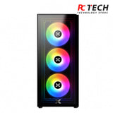 XIGMATEK Phantom 4-FAN Argb Mid Tower Case