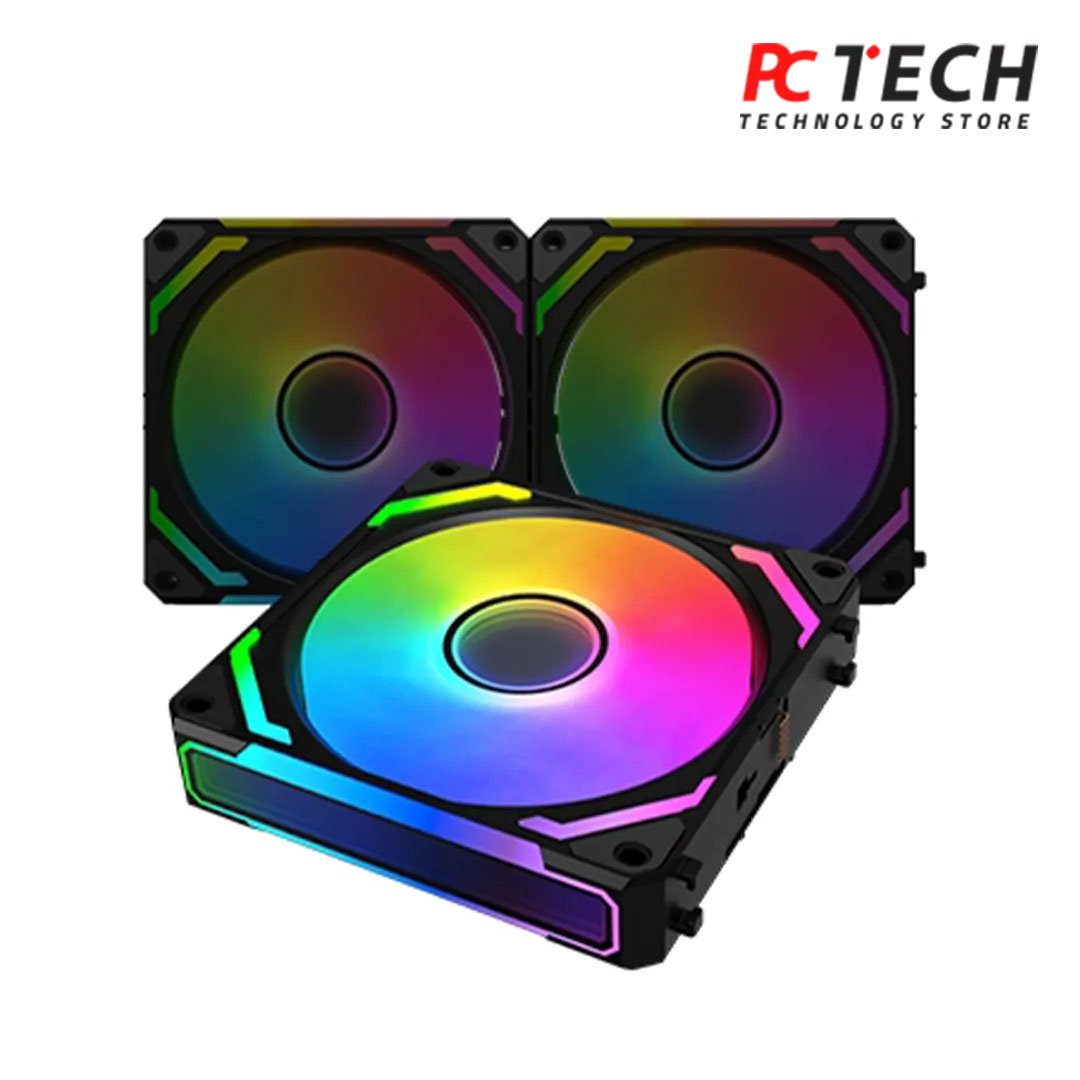 XIGMATEK Starlink Smart Link Fan Argb PWM Cable 3 Fans With Controller Fan