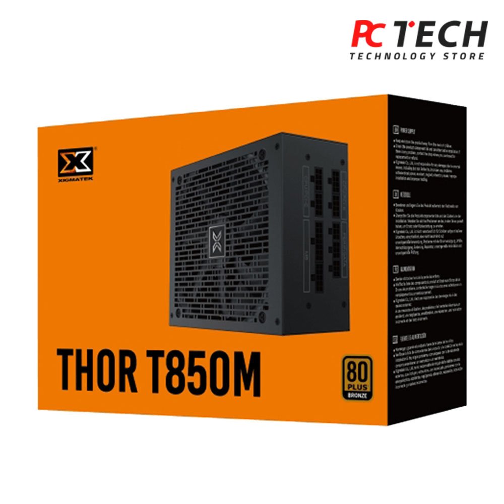 XIGMATEK THOR T850M 850W 80+ BRONZE FULL MODULAR POWER Supply