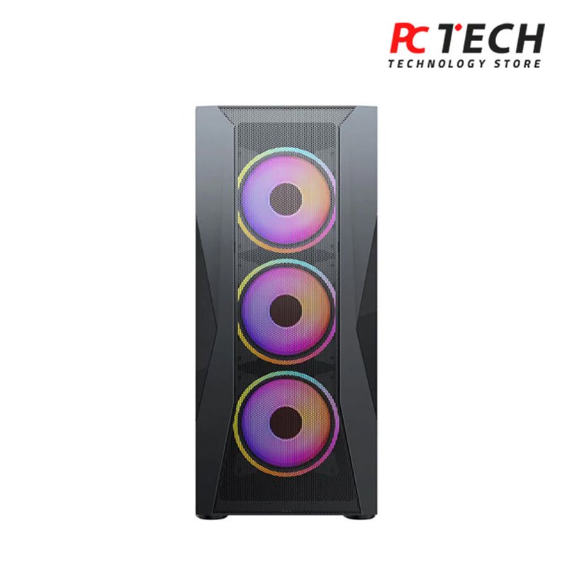 Xander Velox ARGB Mid Tower Case + Power Supply 80 Plus White 650W