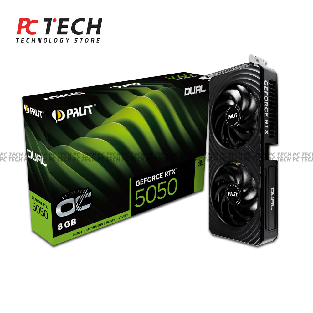 Palit Dual OC GeForce RTX 5050 8GB Graphics Card