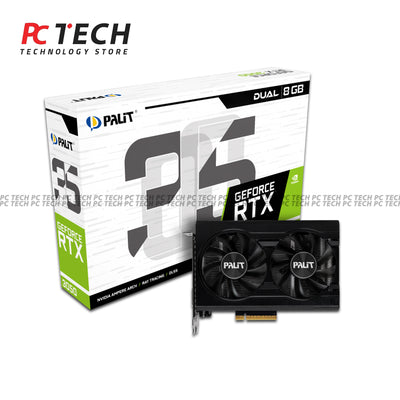 Palit Dual GeForce RTX 3050 6GB Graphics Card
