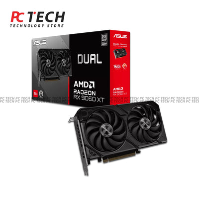 ASUS Dual OC Radeon RX 9060 XT 16GB Graphics Card