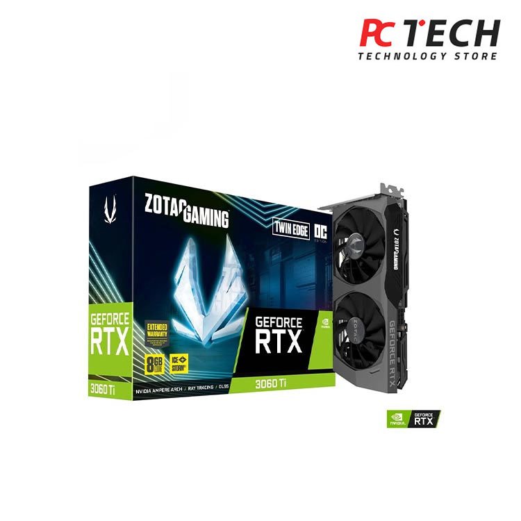ZOTAC GAMING GeForce RTX 3060 Ti Twin Edge | TRAY Version