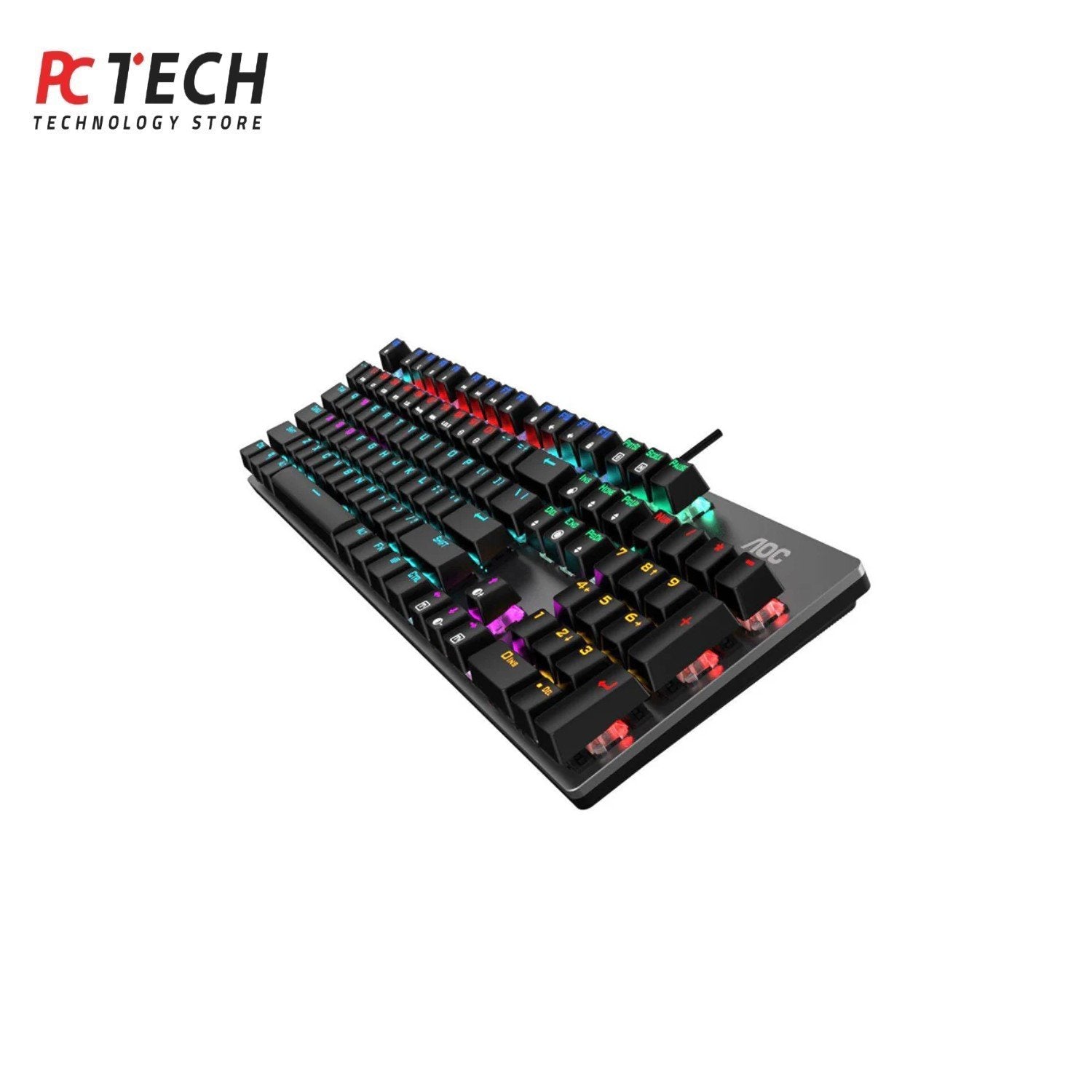 AOC GK410 Mechanical Gaming Keyboard – Blue Switch RGB