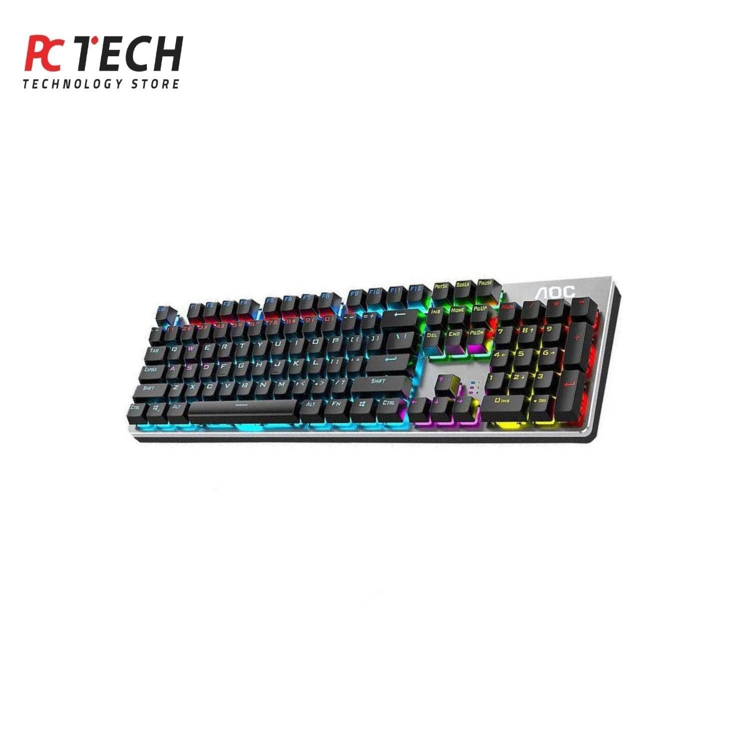 AOC GK410 Mechanical Gaming Keyboard – Blue Switch RGB
