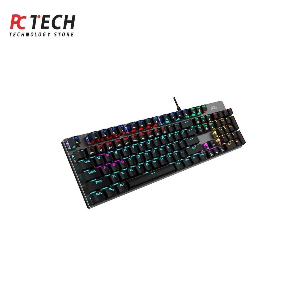 AOC GK410 Mechanical Gaming Keyboard – Blue Switch RGB