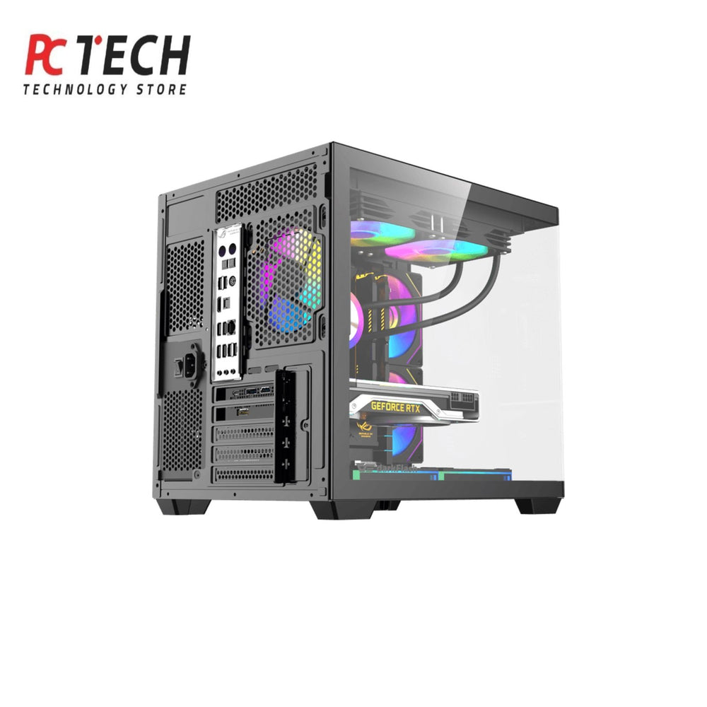 DARKFLASH B275 M-ATX Gaming PC Case