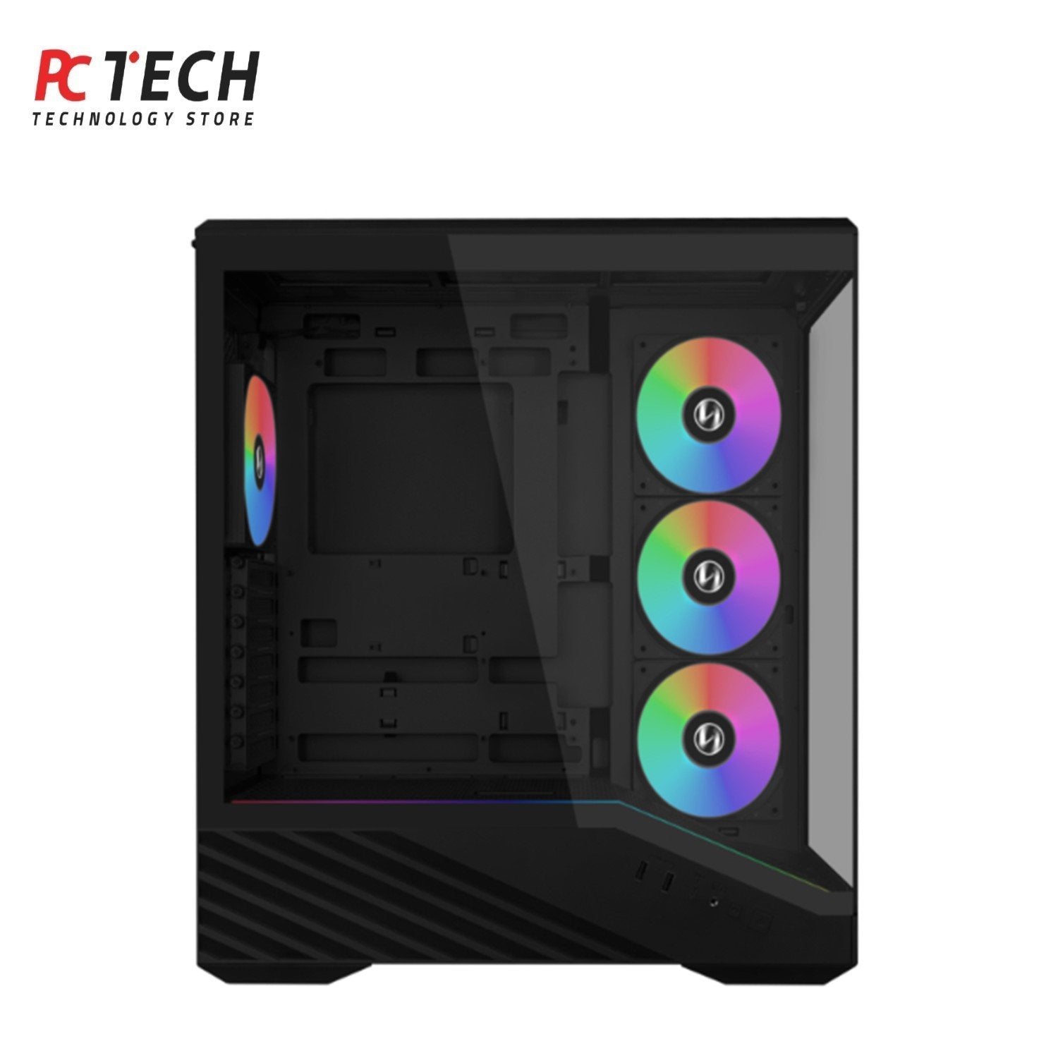 Lian Li V100R Gaming Case with 750W 80+ Bronze Power Supply – Mid Tower RGB