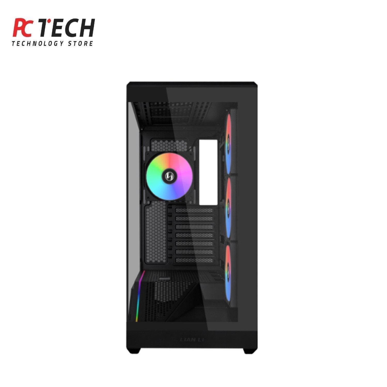 Lian Li V100R Gaming Case with 750W 80+ Bronze Power Supply – Mid Tower RGB