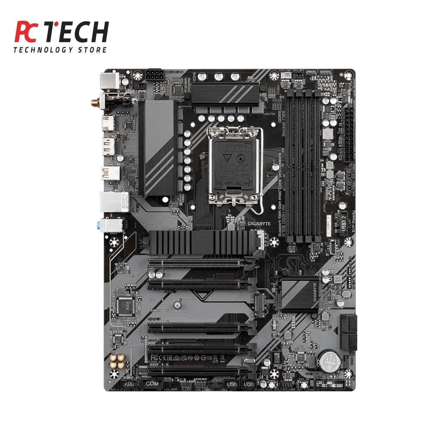 GIGABYTE B760 DS3H AX D5 Motherboard – Intel LGA 1700, DDR5
