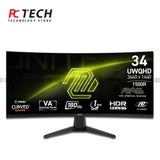 MSI MAG346CQ 34" UWQHD Curved VA Gaming Monitor