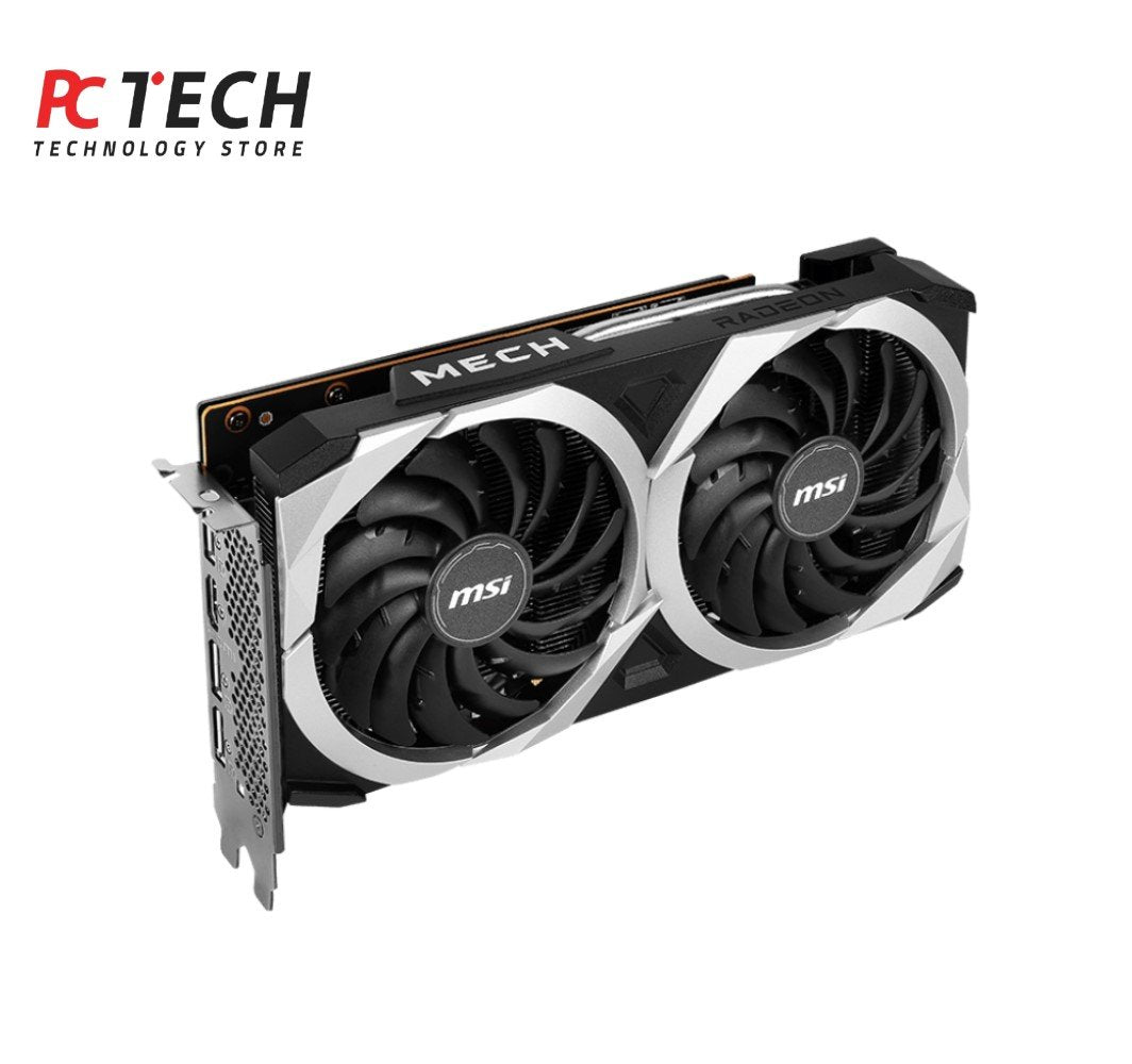 MSI VENTUS 2X RX 6600 8GB OC - TRAY | Powerful 1080p Gaming Graphics Card