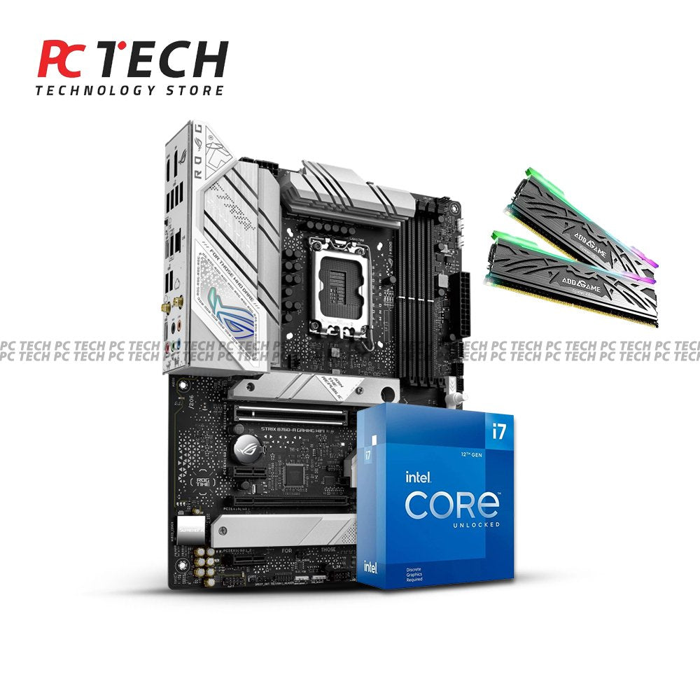 Gaming PC i7-12700KF DDR5 6000MHz – ROG STRIX B760-A WiFi
