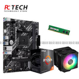 Ryzen 5 5500 PC Bundle | A520M-R | Icicle Dual Tower