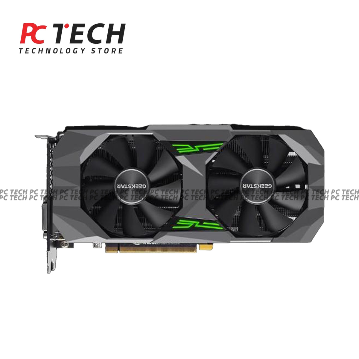GEEKSTAR Dual GeForce RTX 2060 6GB GDDR6 Graphics Card – Tray Version