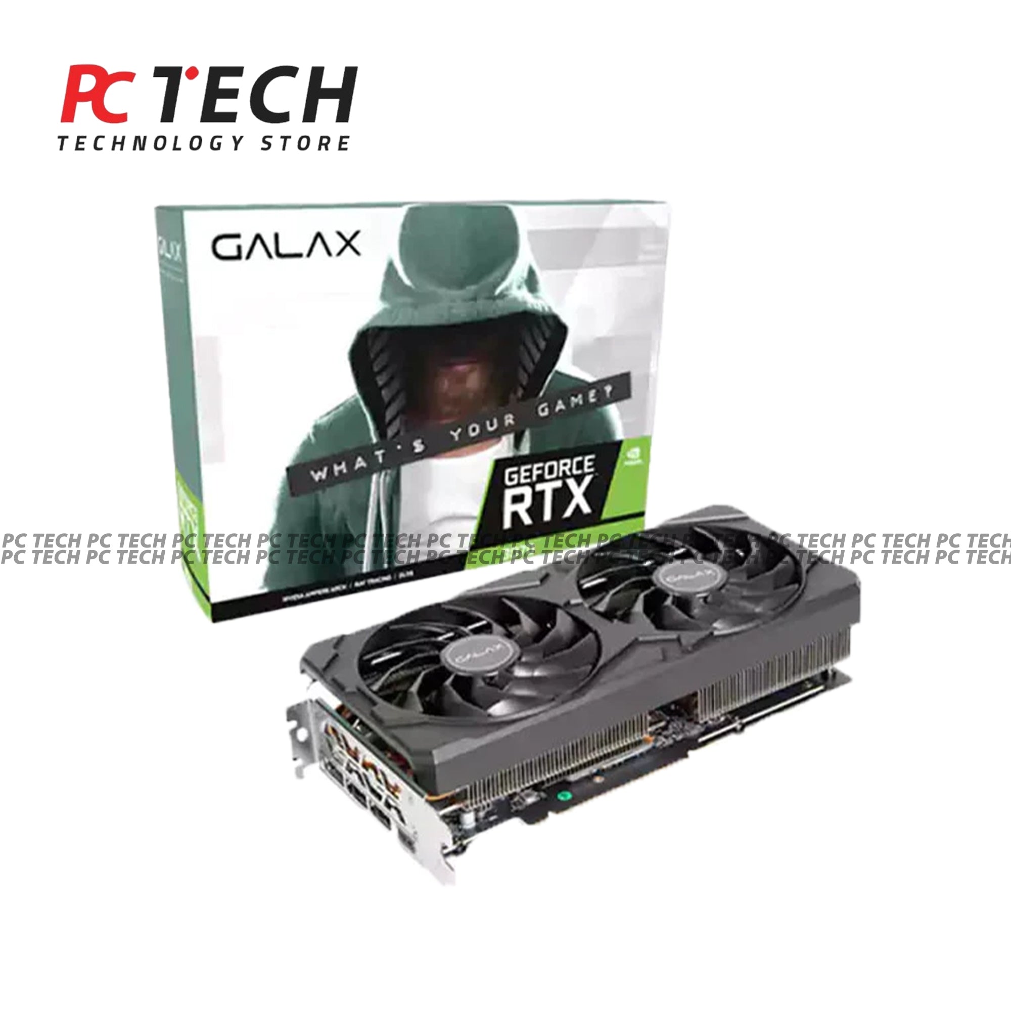 GALAX GeForce RTX 3070 1-Click OC 8GB GDDR6 Graphics Card – Tray Version
