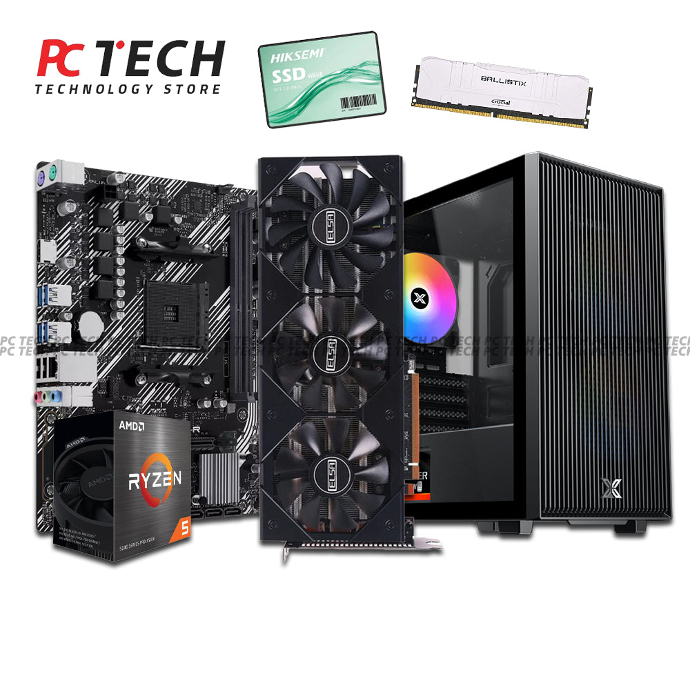 Gaming Bundle AMD Ryzen 5 5500 + RX 5700 XT ELSA 8GB